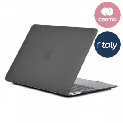 Protective Cover For Macbook Air 13.6" (2022) Uniq - Smoke Matte Grey